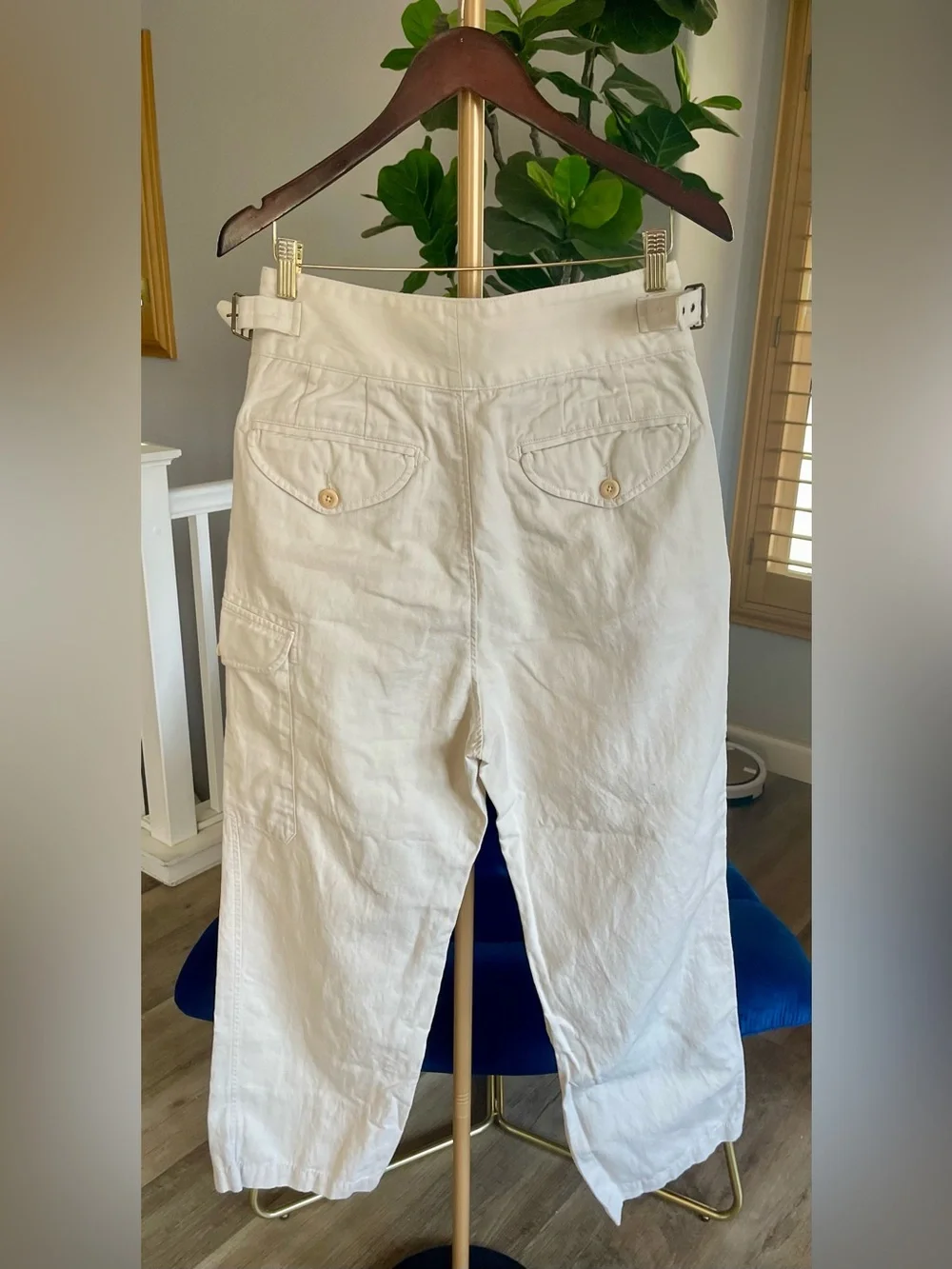 NWOT Banana Republic Pants Cargo Heritage Explorer Tapered Women’s Size 8 Petite